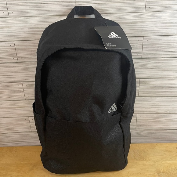 Adidas Golf Travel Gear Black Backpack NWT